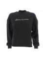 Felpa Felpata Collo a Lupetto A|X Armani Exchange Donna Tinta Unita Nera