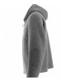 Giacca Ecomontone Con Cappuccio Full Zip A|X Armani Exchange Uomo Tinta Unita Grigio