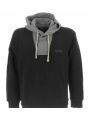 Felpa Garzata Cappuccio Chiuso A|X Armani Exchange Uomo Bicolore