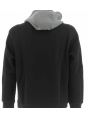 Felpa Garzata Cappuccio Chiuso A|X Armani Exchange Uomo Bicolore