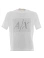 A|X Armani Exchange T Shirt Manica Corta Uomo Multi Logo AX