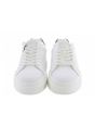 Scarpe Chunky Cupsole Laceup Leather Calvin Klein Donna Bianco/Nero