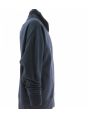 Felpa Felpata Mezza Zip Calvin Klein Uomo Tinta Unita Logo Ricamato