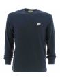 T Shirt Girocollo Manica Lunga Calvin Klein Uomo a Costine