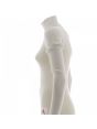 T shirt Manica Lunga Elasticizzata a Collo Alto Calvin Klein Donna