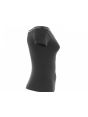 T Shirt Calvin Klein Donna Manica Corta Nera con Scollatura Bardo'