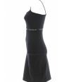 Abitino Elasticizzato Calvin Klein Donna con Spalline e Tape Logato CK