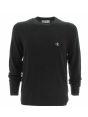 Pullover Calvin Klein Uomo Cotone Girocollo Logo CK Ricamato