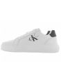 Scarpe Calvin Klein Uomo Chukky Cupsole Leather Bianco/Nero