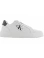 Scarpe Calvin Klein Uomo Chukky Cupsole Leather Bianco/Nero