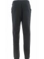 Pantalone in Felpa Garzata A|X Armani Exchange Donna Tinta Unita Nero Logo AX con Strass
