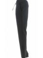 Pantalone in Felpa Garzata A|X Armani Exchange Donna Tinta Unita Nero Logo AX con Strass
