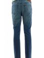 Pantalone Jeans Mid Rise Skinny Calvin Klein Donna Stone Wash Blu