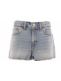 Short Jeans Corto Calvin Klein Donna Stone Wash Light Blue