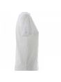 T Shirt Manica Corta Girocollo Calvin Klein Donna Tinta Unita Logo CK a Contrasto di Colore