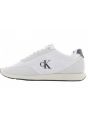 Scarpe Retro Running Calvin Klein Uomo Bioanco/Nero