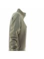 Felpa Garzata Full Zip EA7 Emporio Armani Donna Logo EA7 in Strass