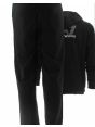 EA7 Emporio Armani Tuta Felpa Uomo Garzata Full Zip Cappuccio con Pantalone Largo