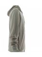 Felpa Garzata Cappuccio Full Zip Multi Logo EA7 Emporio Armani Uomo