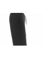 Bermuda Felpa Garzata Uomo EA7 Emporio Armani Nero Tinta Unita Logo EA7