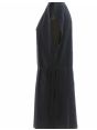 EA7 Emporio Armani Abitino Donna Tinta Unita Nero Elasticizzato Seza Maniche