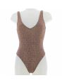 EA7 Emporio Armani Costume Bagno Intero Donna Multi Logo EA7 Tinta Unita