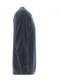 Felpa Garzata Girocollo EA7 Emporio Armani Uomo Tinta Unita Grande Logo EA7