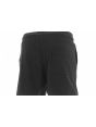 Short Donna in Felpa Garzata EA7 Emporio Armani Tinta Unita Nero Elasticizzato