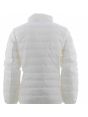 Giacca 100 Grammi Donna EA7 Emporio Armani Bianca Tinta Unita