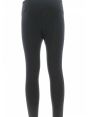 Pantalone Leggings Donna EA7 Emporio Armani Tinta Unita Elasticizzato Logo EA7 in Strass