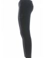 Pantalone Leggings Donna EA7 Emporio Armani Tinta Unita Elasticizzato Logo EA7 in Strass