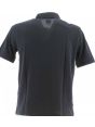 Polo Piquet Manica Corta A|X Armani Exchange Uomo Tinta Unita Logo Gommato