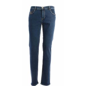 Trussardi Pantalone Jeans 370 Close Uomo Stone Wash Blu