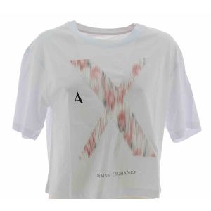 A|X Armani Exchange Donna T Shirt Manica Corta Giro Collo