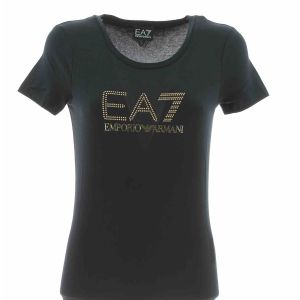 EA7 Emporio Armani Donna T Shirt Manica Corta Giro Collo