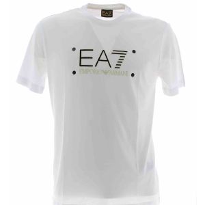 EA7 Emporio Armani Uomo T Shirt Manica Corta Giro Collo Tinta Unita