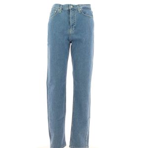 Calvin Klein Donna Pantalone Jeans Authentic Slim Straight Stone Wash