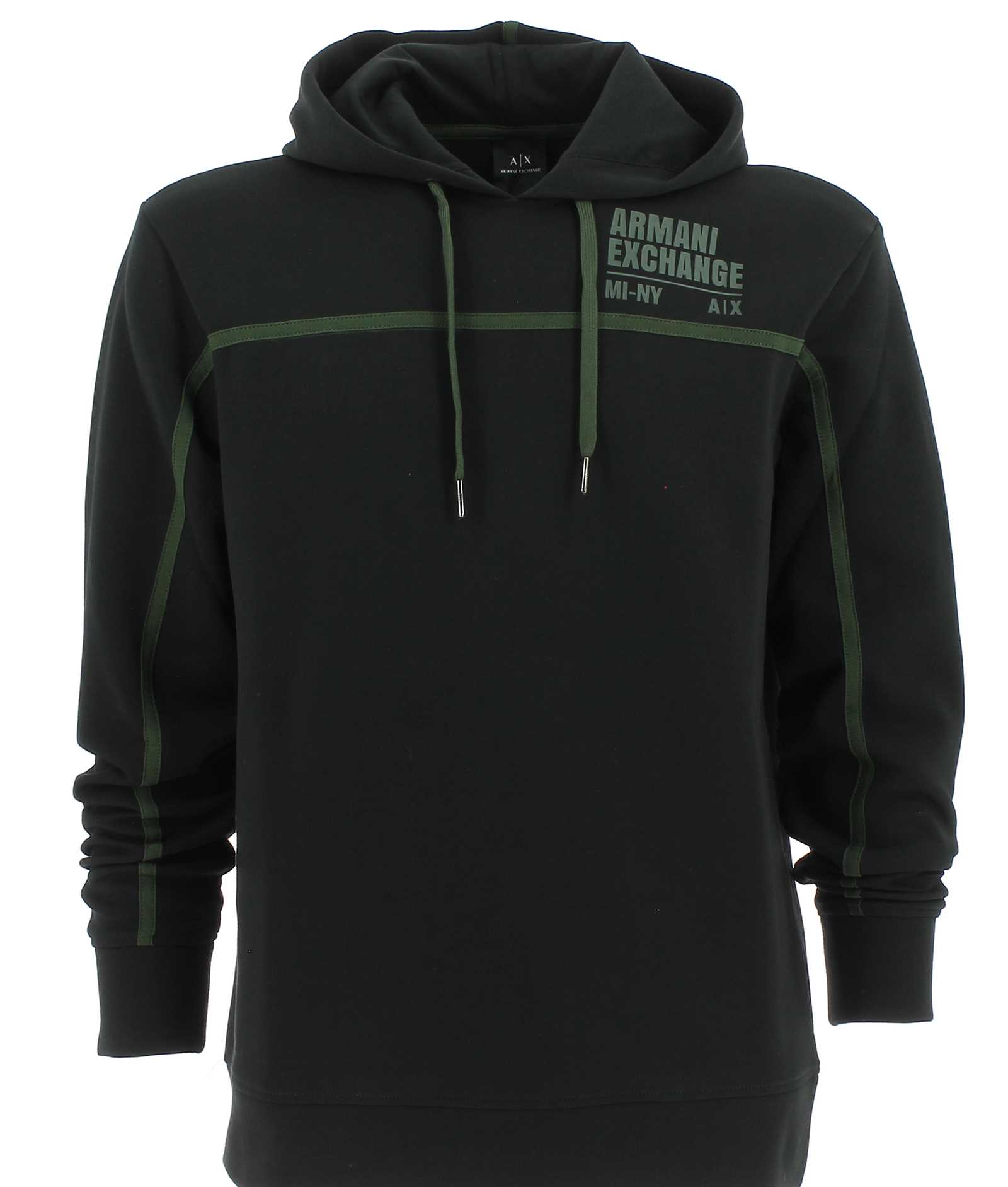 A|X Armani Exchange Uomo Felpa Cappuccio Chiuso Tinta Unita 83,90 €