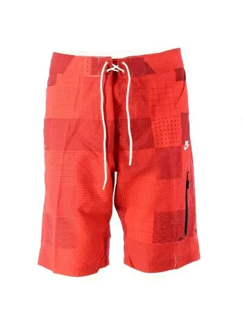 NIKE Bermuda Board Short Prodigy Tinta Unita Rosso