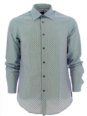 Camicia Fantasia Manica Lunga Regular A|X Armani Exchange Uomo
