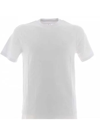 T Shirt Uomo Manica Corta Giro Collo A|X Armani Exchange Tinta Unita Elasticizzata