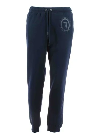 Trussardi Uomo Pantalone Tinta Unita In Felpa
