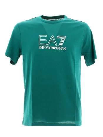 EA7 Emporio Armani Uomo T Shirt Manica Corta Giro Collo Tinta Unita