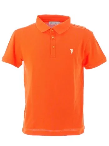Trussardi Polo Piquet Manica Corta Tinta Unita Uomo