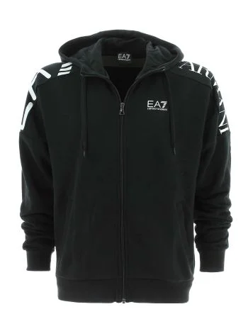 EA7 Emporio Armani Uomo Felpa Cappuccio Full Zip