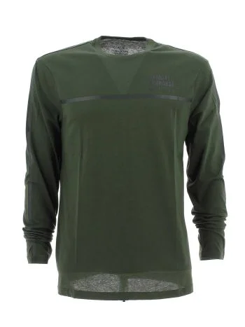 A|X Armani Exchange Uomo T Shirt Manica Lunga Giro Collo Tinta Unita