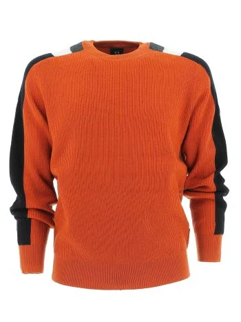 A|X Armani Exchange Uomo Maglia Lana Giro Collo