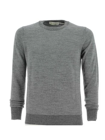 Trussardi Maglia Lana Giro Collo Tinta Unita Uomo