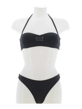 EA7 Emporio Armani Donna Costume Due Pezzi Con Reggiseno a Fascia