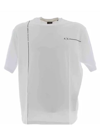 Armani Exchange Uomo T Shirt Manica Corta Giro Collo